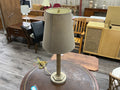 #1815-tall lamp-aged metalics