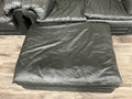 #1 black ottoman