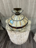 #60 Stain Glass Chandelier