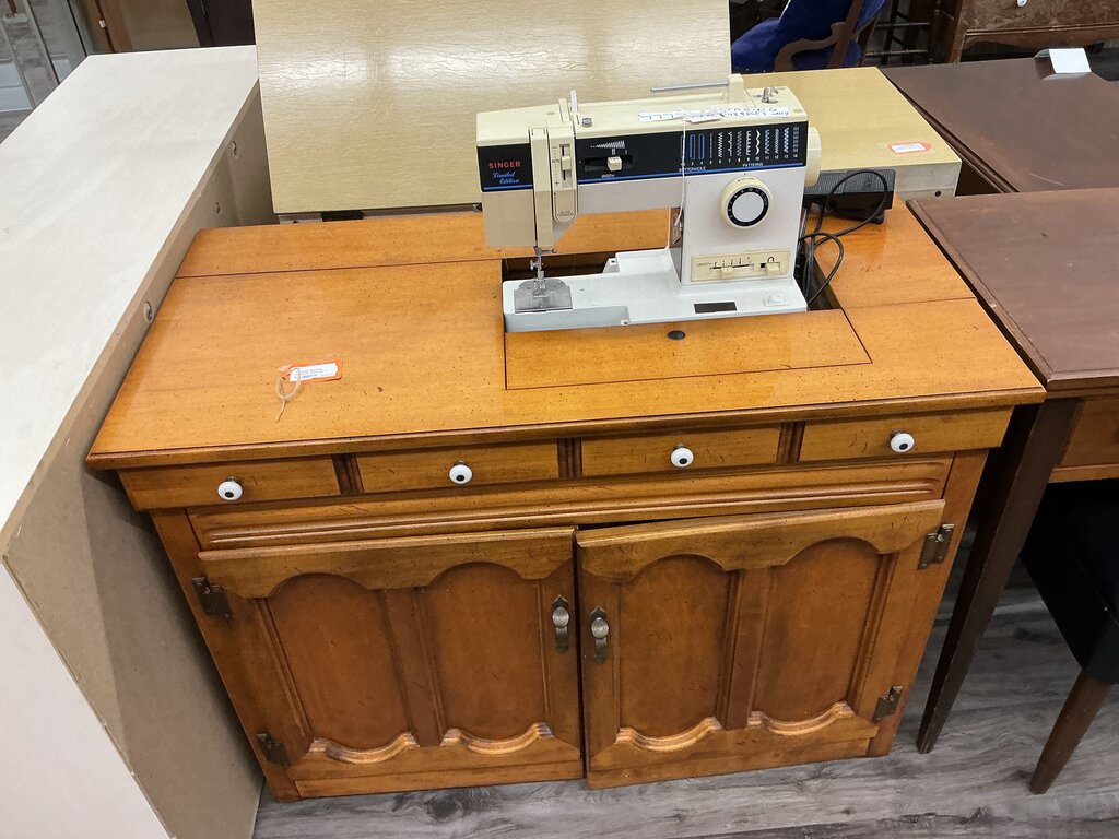 #777 Vintage Sewing Cabinet (Estate)