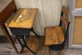 #7- Antique School Desk